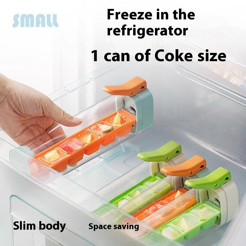 "Instant Ice Tray with Handy Storage