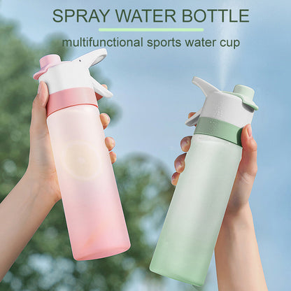 Classy Water Bottle with Inbuilt Mist Spray