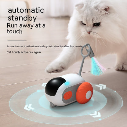 Automatic Self-moving Interactive Cat Toy-Keeps Your Pets Healthy and Active