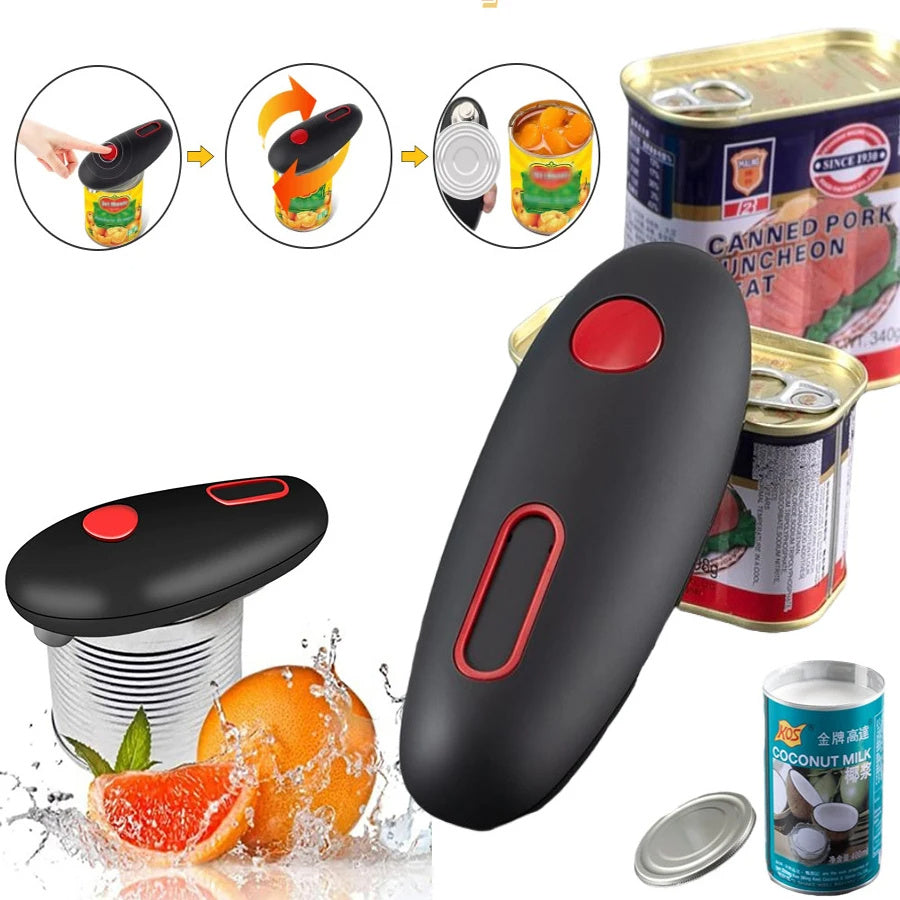 Hands-Free Automatic Can and Jar Opener