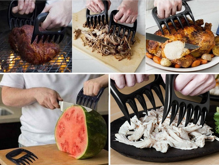 Stylish Bear Claw Meat Shredders for BBQ