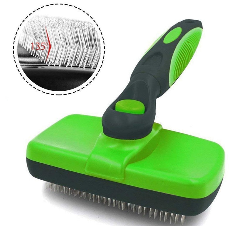 Pet Self Cleaning Slicker Brush