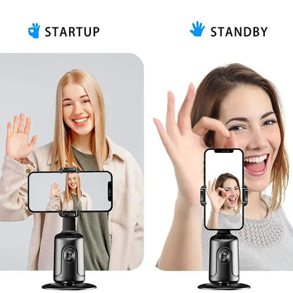 Smart 360° Auto Face Tracking AI Gimbal for Smartphones