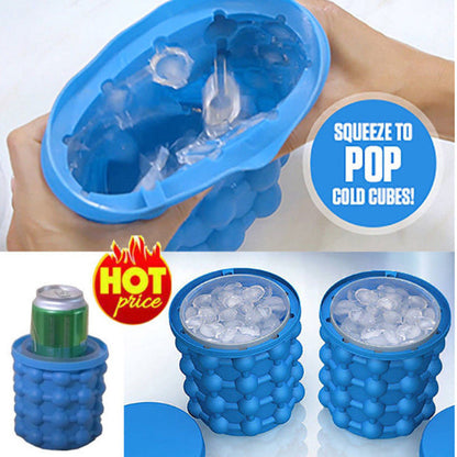 Portable Quick-Freeze Ice Bucket