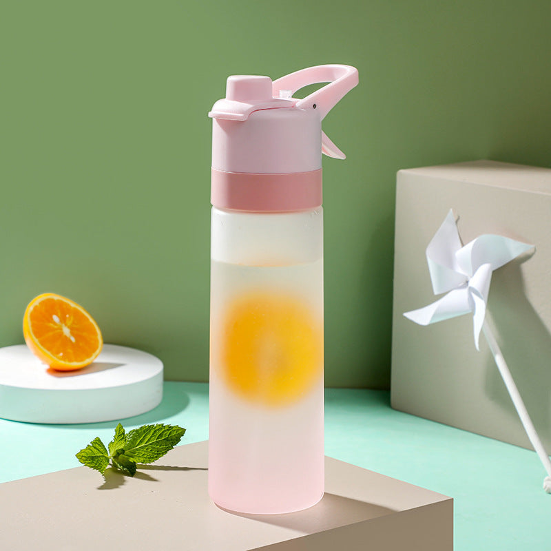 Classy Water Bottle with Inbuilt Mist Spray