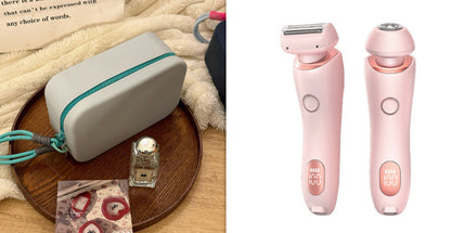 2-in-1 USB Rechargeable Epilator & Trimmer for Women