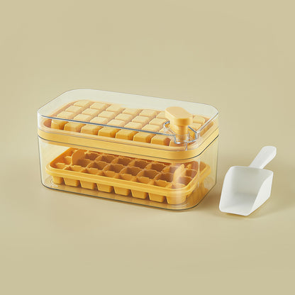 One Press Ice Cube Maker with Storage Box