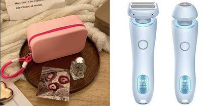 2-in-1 USB Rechargeable Epilator & Trimmer for Women