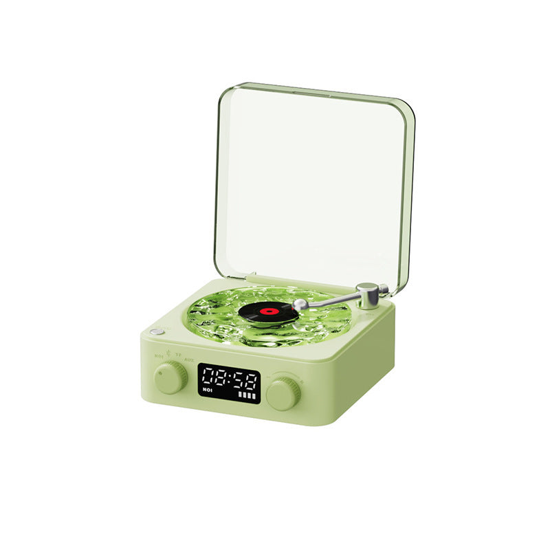 Retro Bluetooth Turntable Music Player