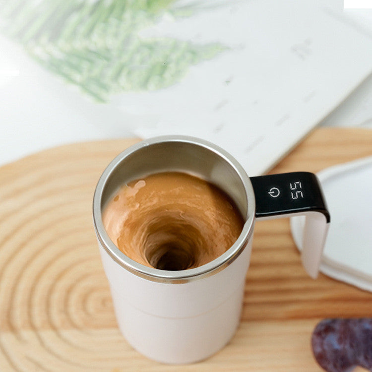 Rechargeable Automatic Stirring Coffee Mug.