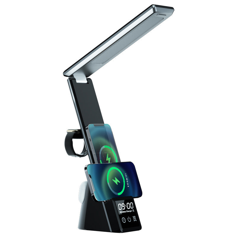 5-in-1 wireless phone charger desk lamp