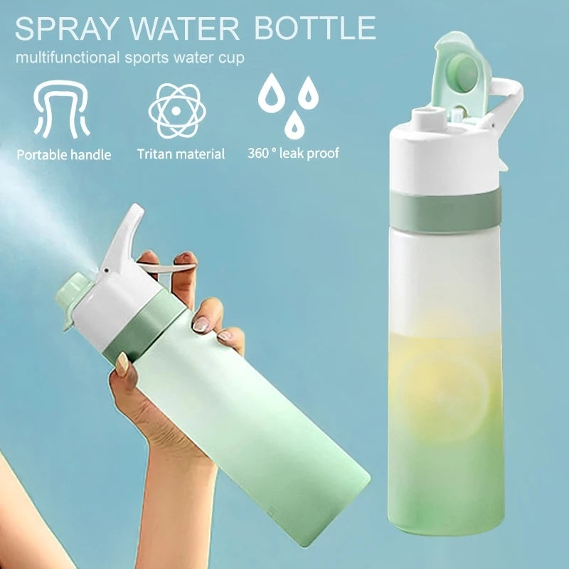 Classy Water Bottle with Inbuilt Mist Spray