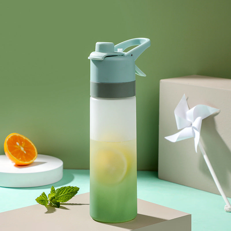 Classy Water Bottle with Inbuilt Mist Spray