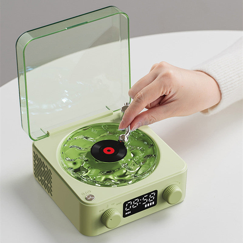 Retro Bluetooth Turntable Music Player